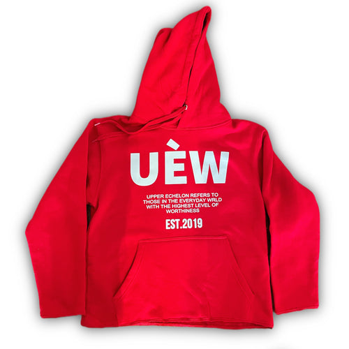 UÈW Distressed Hoodie