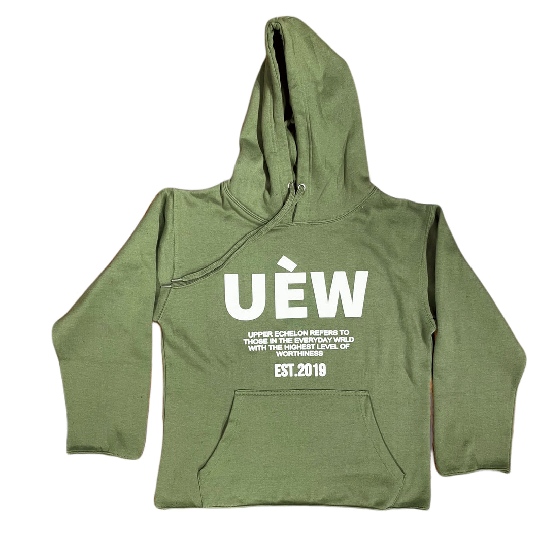 UÈW Distressed Hoodie