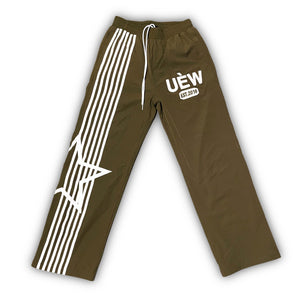 Nylon Flare Pants